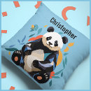 Buscar panda del bebé cojines Animal