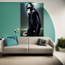 Buscar chimpancé arte Digital