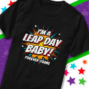 Buscar cumpleaños del 29 de febrero camisetas Día de salto
