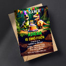 Buscar trex invitaciones Cualquier niño