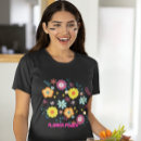 Buscar ramo floral camisetas Colores brillantes