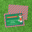 Buscar el fútbol del chica invitaciones Para todos