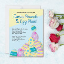 Buscar huevos de pascua coloridos invitaciones General y unisex