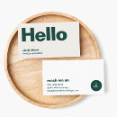 Buscar bosque tarjetas de visita Moderno