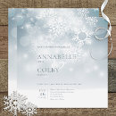 Buscar invierno azul invitaciones Elegante