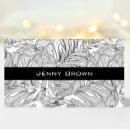 Buscar monocromático tarjetas de visita Monocromo