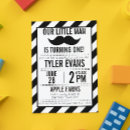 Buscar pequeño del hombre invitaciones de cumpleaños Chico