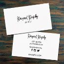 Buscar trabajo social tarjetas de visita Moderno