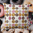 Buscar comida chatarra cojines Donuts