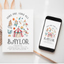 Buscar carnaval invitaciones De circo