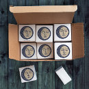 Buscar la luna pegatinas Vintage