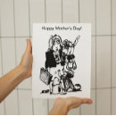 Buscar mujer y niño posters Para ella