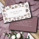 Buscar flores tarjetas de visita Clientes