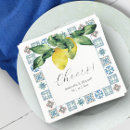 Buscar azulejos servilletas Azul y amarillo