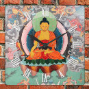 Buscar budista relojes de pared Buddha