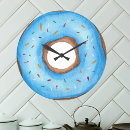 Buscar doughnut relojes de pared Donut