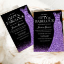 Buscar violeta y negro invitaciones Lavanda