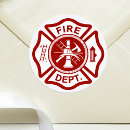 Buscar cruz de malta pegatinas Bombero