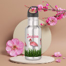 Buscar flamenco agua botellas Monograma