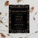 Buscar art deco invitaciones Grandes gatsby