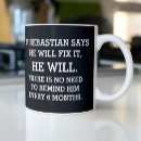 Buscar fastidio tazas Humor