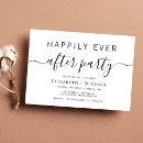 Buscar después del boda invitaciones Recién casados