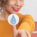 Buscar gota de agua pegatinas Húmedo