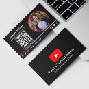 Buscar youtube tarjetas de visita Íconos de redes sociales