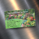 Buscar mantenimiento yarda de tarjetas de visita Verde