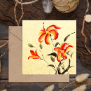 Buscar lirio rojo tarjetas Flor