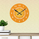 Buscar jugosa relojes de pared Cítrico