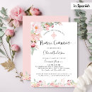 Buscar primera comunión floral invitaciones Invitados