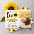 Buscar girasoles invitaciones de cumpleaños 1 º caída