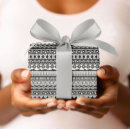 Buscar étnico papel de regalo Patrón