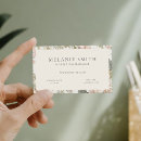 Buscar shabby tarjetas de visita Chic