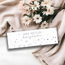 Buscar lilas tarjetas de visita Romántico