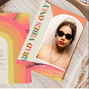 Buscar 60s 13x18 invitaciones Hippie
