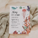 Buscar invitaciones baby shower niño Bajo el mar