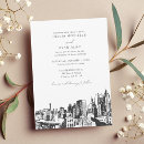 Buscar skyline invitaciones Sketch