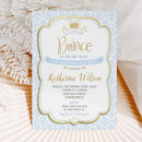 Buscar príncipe invitaciones Futura madre