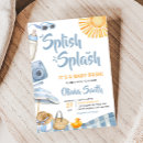 Buscar beach invitaciones Azul