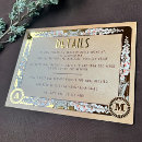 Buscar holograma invitaciones Floral