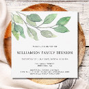 Buscar árbol moderno invitaciones Reunión familiar