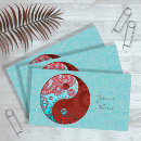 Buscar yin y yang tarjetas de visita Bienestar