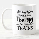 Buscar trenes tazas Para él