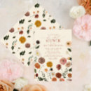 Buscar colores del otoño invitaciones Floral