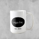 Buscar logotipo de la compañía tazas Empleados