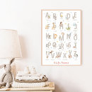 Buscar alfabeto animal posters General y unisex