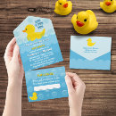 Buscar pato de goma invitaciones General y unisex