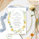 Buscar amarillo y blanco boda invitaciones Invitados
